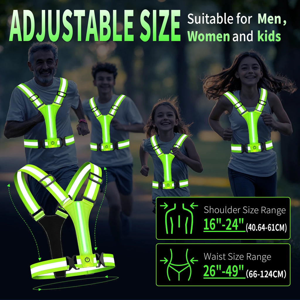 Adjustable Reflective Security Vest